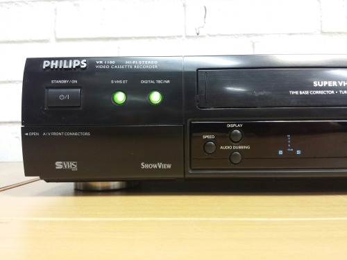 Philips VR1100 Super VHS Recorder, 1990s(?)