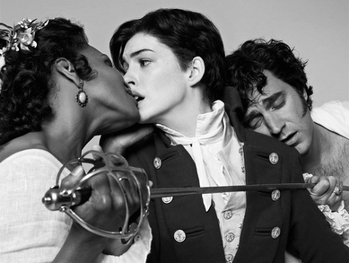 soniabragas:Audra McDonald, Anne Hathaway and Raúl Esparza in Twelfth Night by Brigitte Lacombe, 200