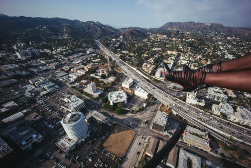 vanstyles:  1,500 ft. above Los Angeles with adult photos