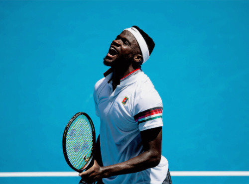 American Frances Tiafoe reaches his first Grand Slam Quarter final on his 21st Birthday, after beati