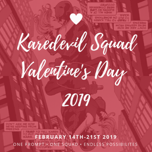 karedevilsquad:karedevilsquad:You’re invited to our Squad Valentine’s Day event!Rather than do anoth