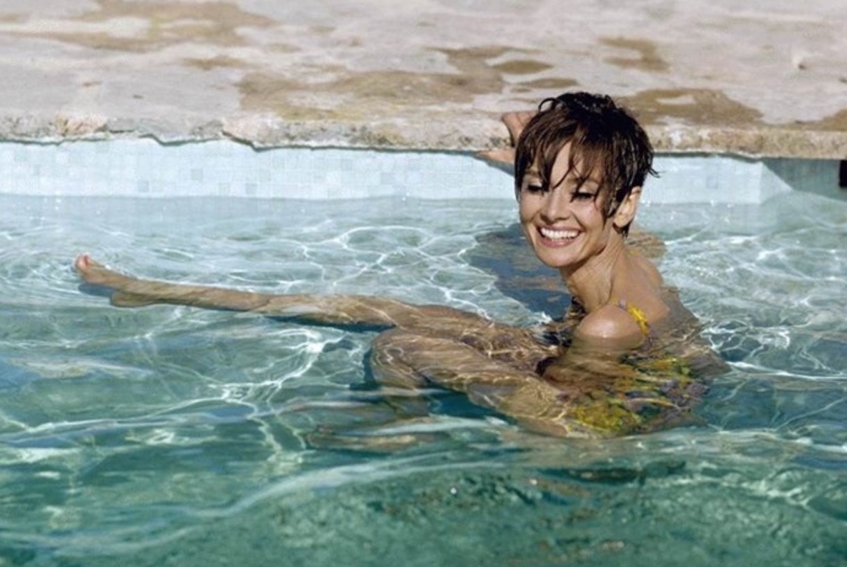 Audrey hepburn bikini