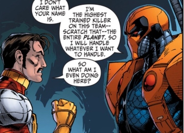 oliverdant:  #Arrow | I so want to see Deadshot &amp; Deathstroke working together