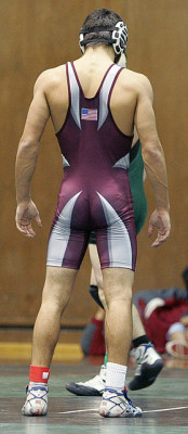 jockbrad:  Swimmers, wrestlers, football players / singlets, jockstraps, speedos and spandex!http://jockbrad.tumblr.com/