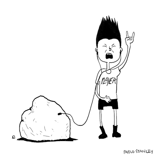 elguindilla:  Listening to Heavy Rock  Stanley Colors