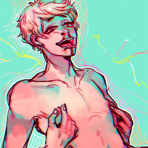 alisartchans:   mav realized how good titty pinching is while you’re high on 3 kinds of drugsgood for him   