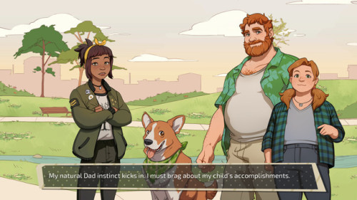 englishvisualnovels:  Romance Every Dad in Sight — Dream Daddy: A Dad Dating Simulator Now Out Worldwide  Developer: Game GrumpsPublishers: Game GrumpsRelease Date: June 20, 2017Platforms: Windows & MacAge Rating: All-AgesPrice: พ.99Dream Daddy: