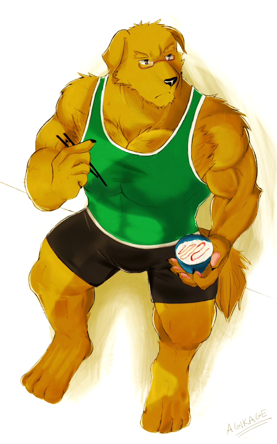 agikage:  Been trying to draw a good ol’ OC these days, with surprisingly decent