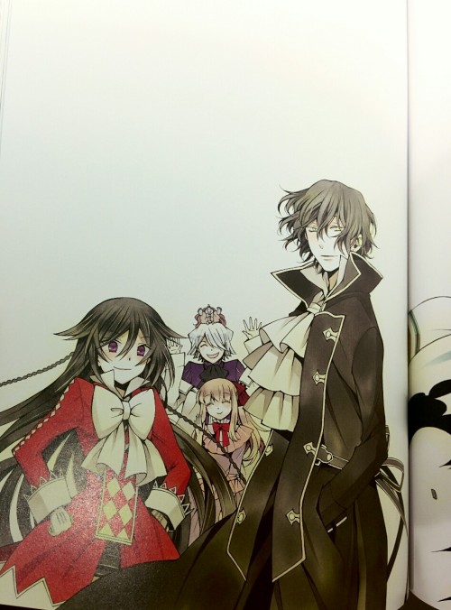 pandaflavouredcookies:PART 3: snippets of the Pandora Hearts Artbook 「There is.」