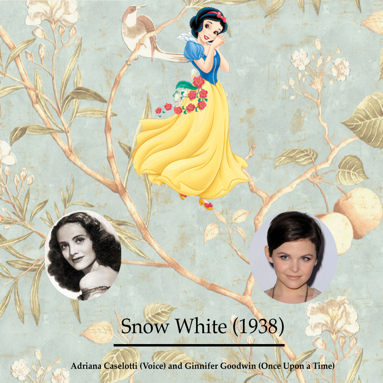 oh-that-disney-princess-emily:  Disney &amp; Pixar Princesses + Portrayals (1937-2016)