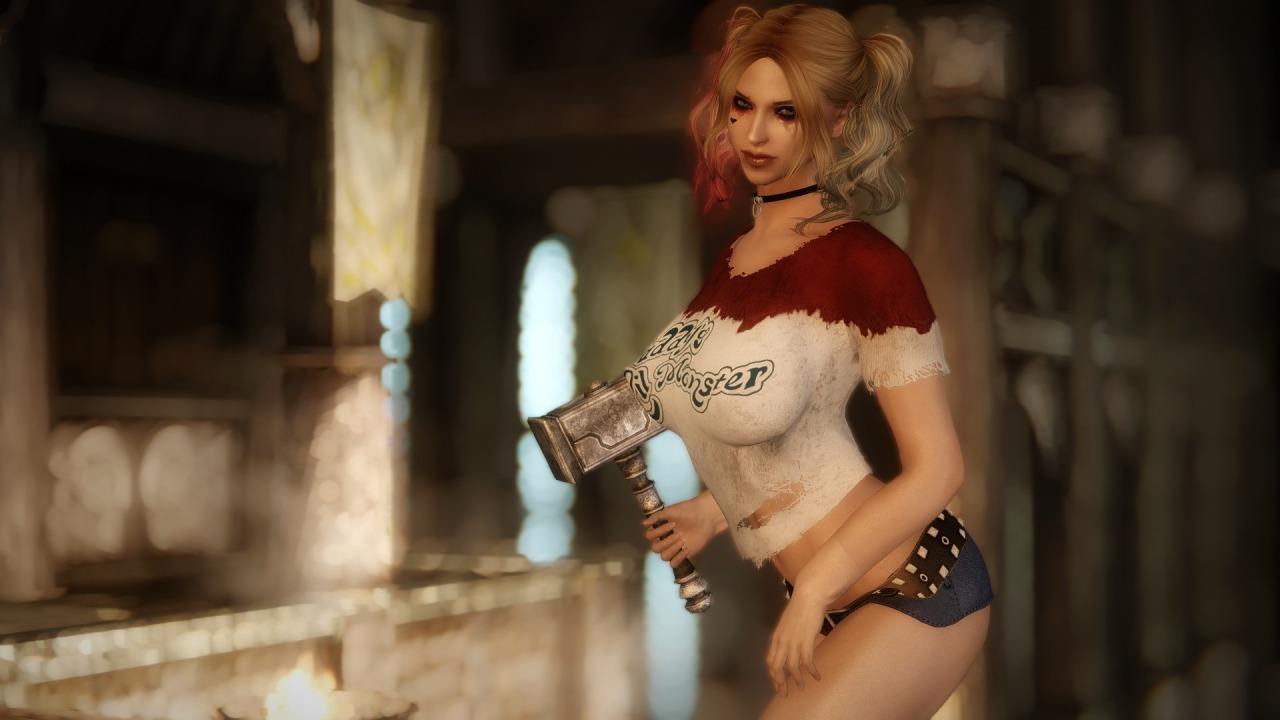 fgambler:  fgambler:  Kira as Harley Quinn.  Made this set available in HQ &gt;