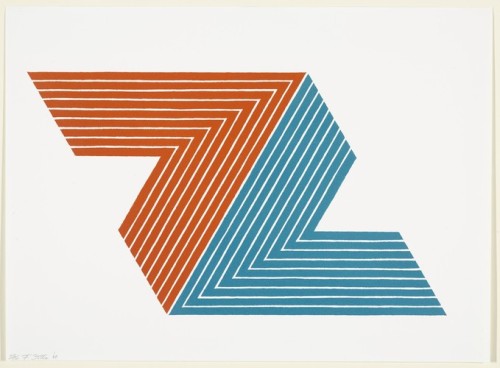 frank-stella:Ifafa II from the V Series, Frank Stella, 1968, MoMA: Drawings and PrintsJohn B. Turner