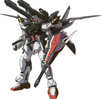 the-three-seconds-warning:  GAT-X105E+AQM/E-M1 Strike Gundam E IWSP  This variant