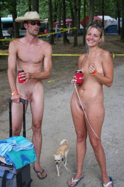 One Shy Naturist