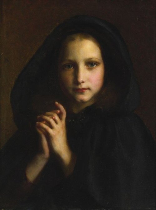 loumargi:Étienne Adolphe Piot,Femme dans un Manteau (1871)