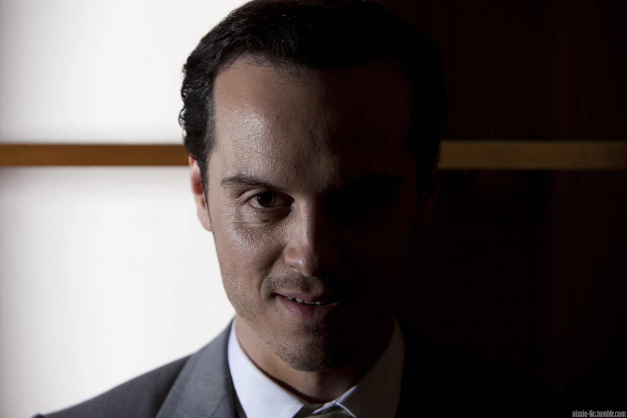 nixxie-fic:  Oh My Good Lord! *fans self* Promo Pictures - Andrew Scott as Jim Moriarty