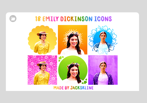 jackskline: EMILY DICKINSON ICONS requested at @iconsnetwork  view them all under the cut includes (