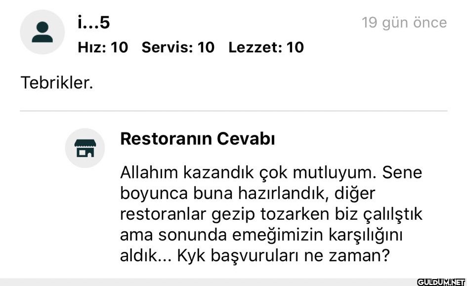 i...5 Hız: 10 Servis: 10...