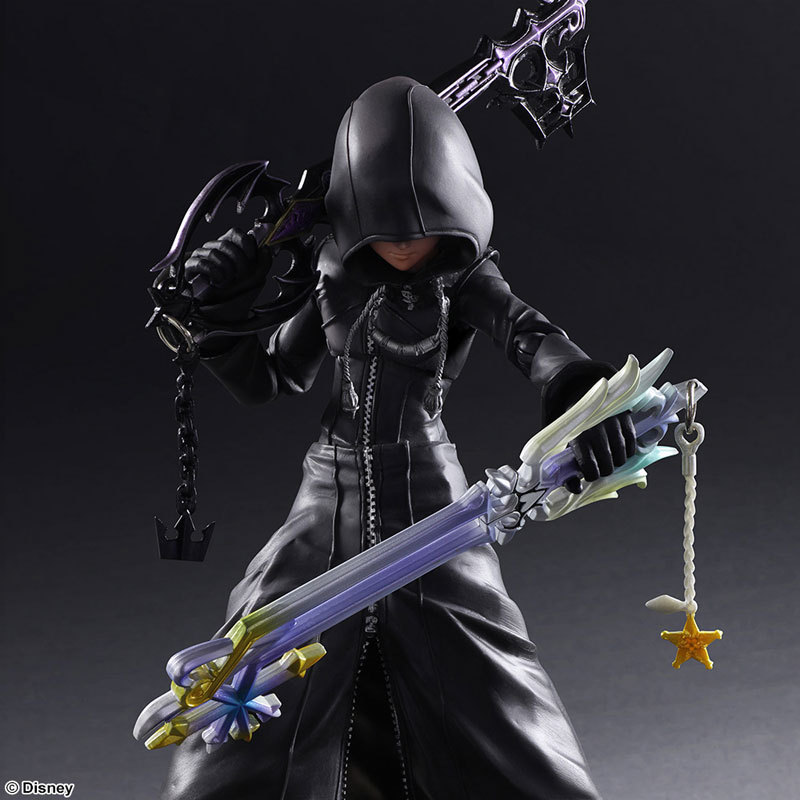 kh13:  The Kingdom Hearts II Organization XIII Roxas Play Arts Kai is now up on AmiAmi