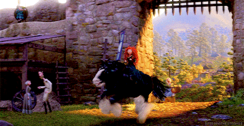 briannathestrange: Angus, Merida’s horse, is a massive, powerful, Clydesdale, a breed well kno