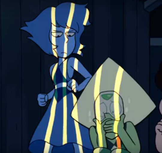 Peridot and Lapis’ role reversal