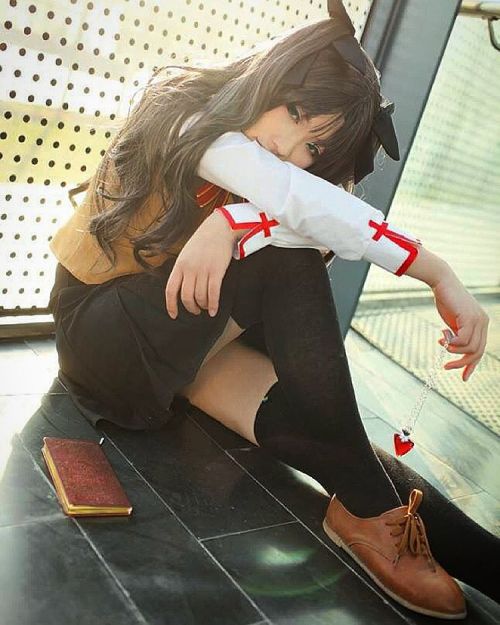 #fatestaynight #anime #japan #cosplay #zettairyouiki #stockings #loveit #addicted #wanted #quierouna