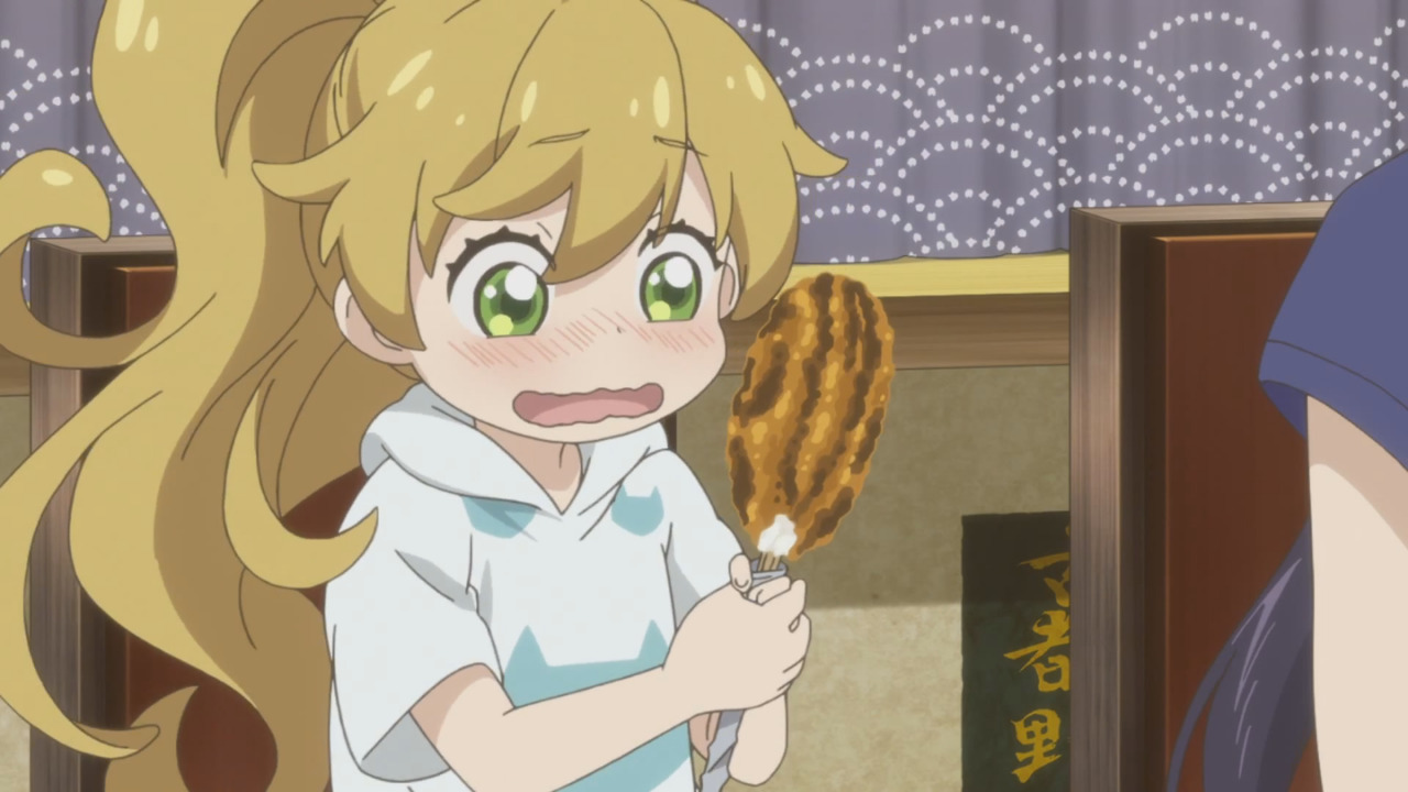 Itadakimasu Anime! - Tsumugi can't wait to eat gohei mochi! Amaama to...