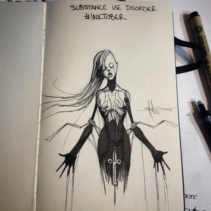 Representación de Trastornos y Síndromes Mentales en Ilustraciones.