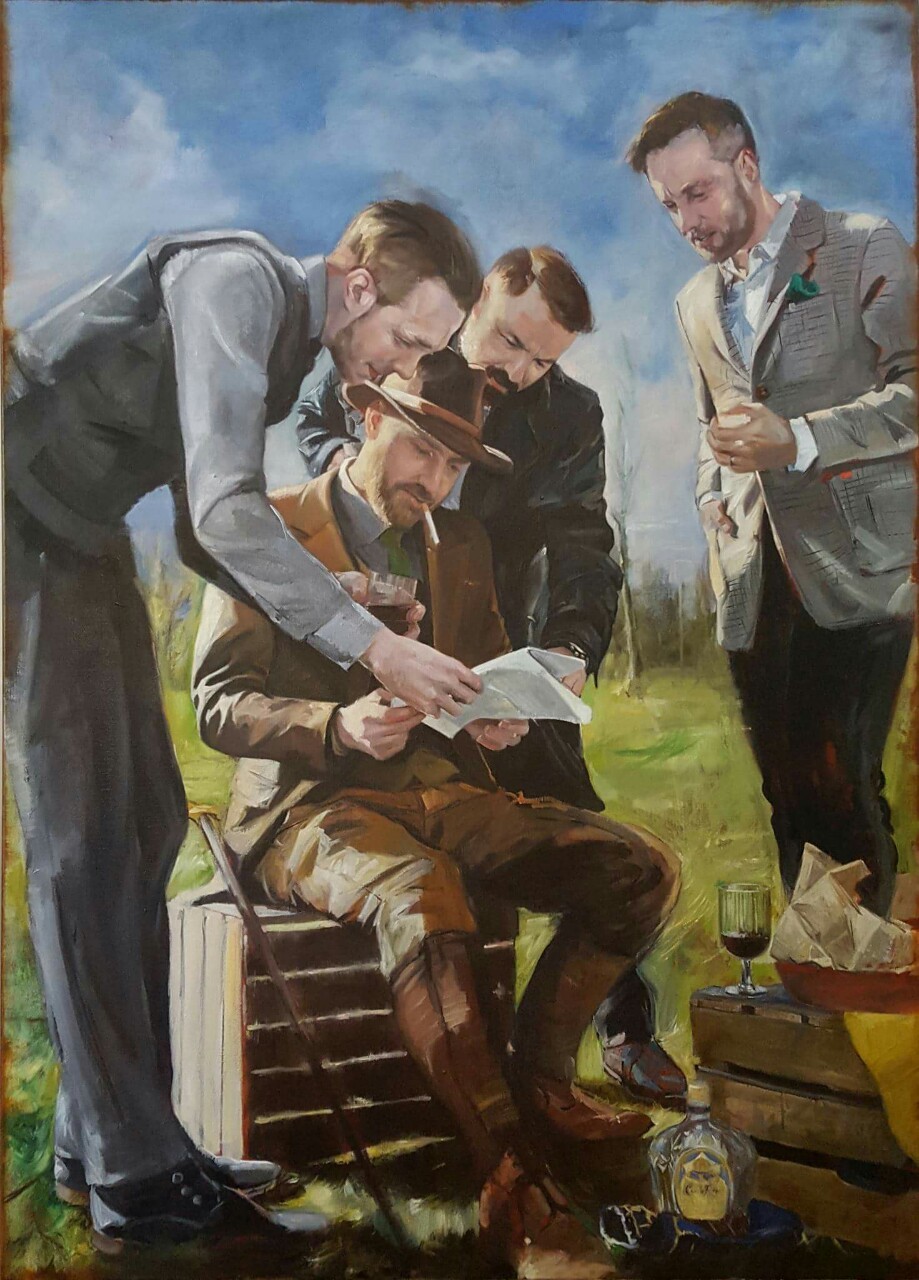 roelandkneepkens:Smokes,drinks and maps. Finally finished, reworked it a bit.
