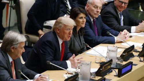 Trump hints that US will pull out of Iran deal in UN speech On Tuesday, the first president in gener