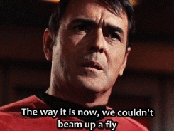 trekgate:  I don’t know why, but this made me laugh. It’s that bloody dramatic