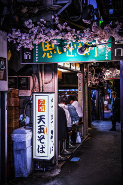 Omoide Yokocho Alley by Sandro Bisaro on