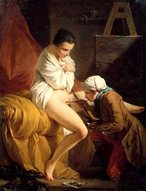 The Pack Saddle. Pierre Subleyras (French, 1699-1749). Nudes &amp; Noises  