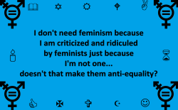 why-we-dont-need-feminism:   I don’t need