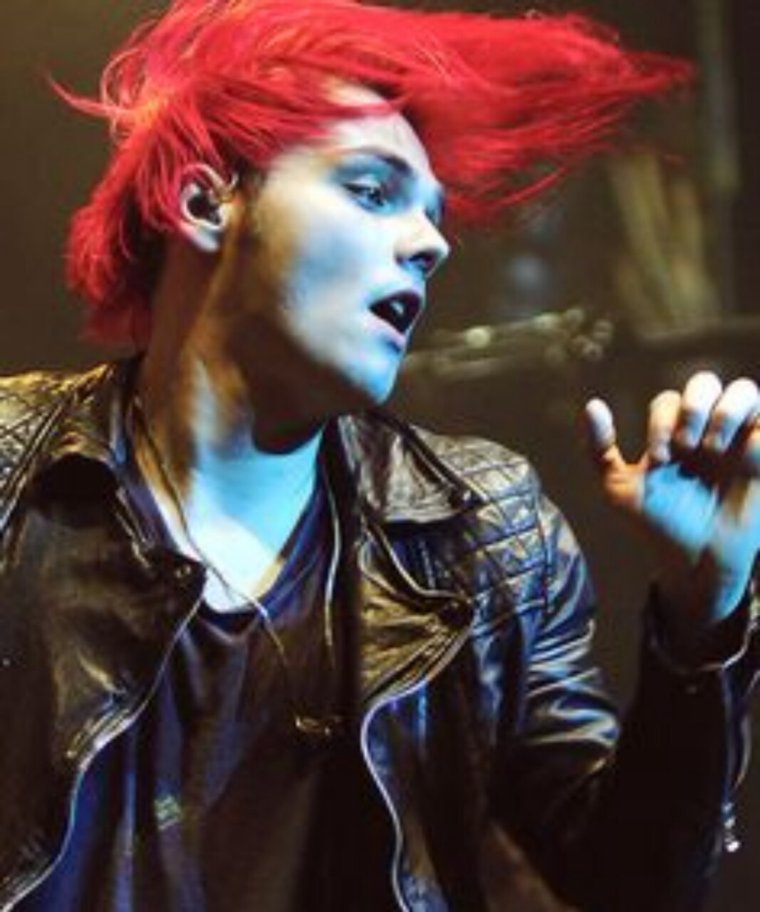 siv Bule alarm Toxic Angel - Red Hair Gerard Aesthetic