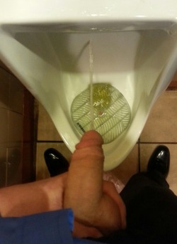 Piss Break At Work.