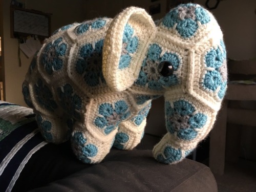 stitch-please:Told you it was an elephant! And not coasters, like my family said. Smh. Took me 