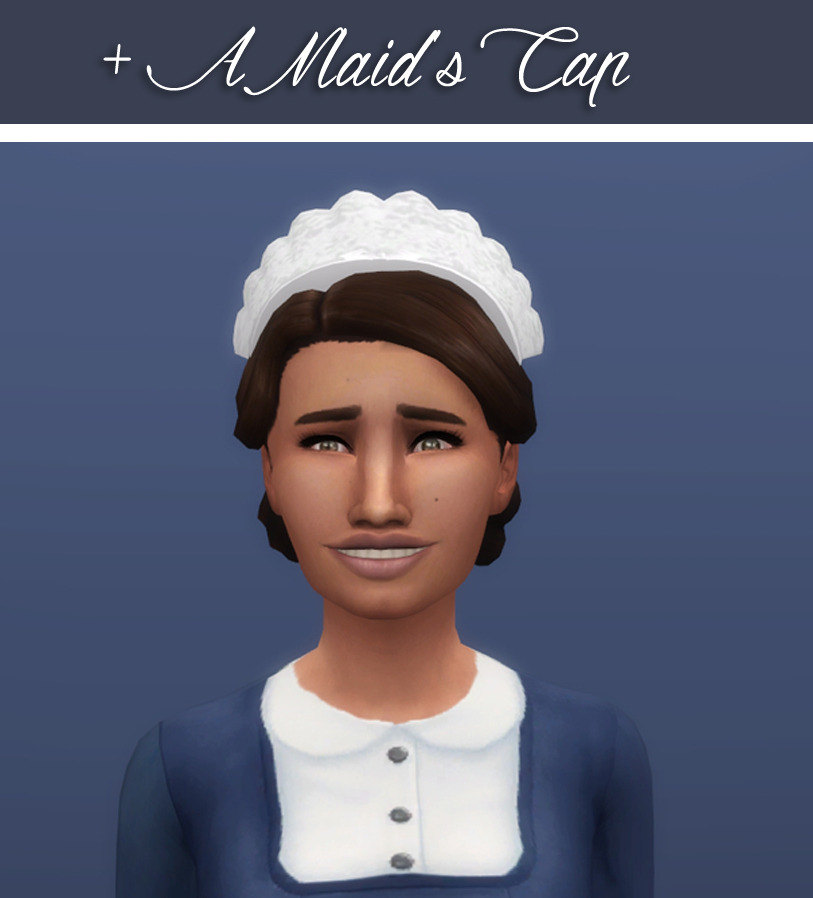 History Lovers Simblr Ts4 Maids Uniforms Dresses Cap I Wanted