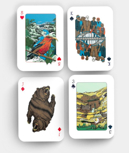 Got about 300 National Park playing card decks left. These&rsquo;ll sell out, so gotta get them 