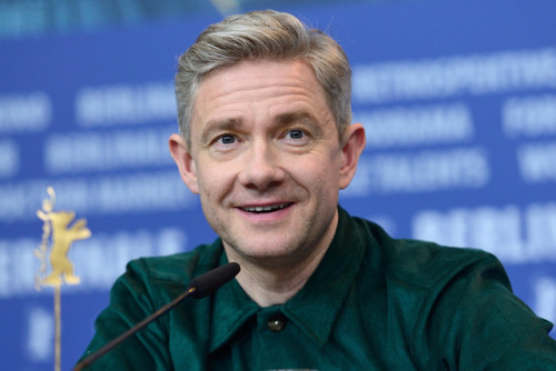 【HQ】Martin Freeman attending The Operative Press Conference as part of the 69th Berlin International