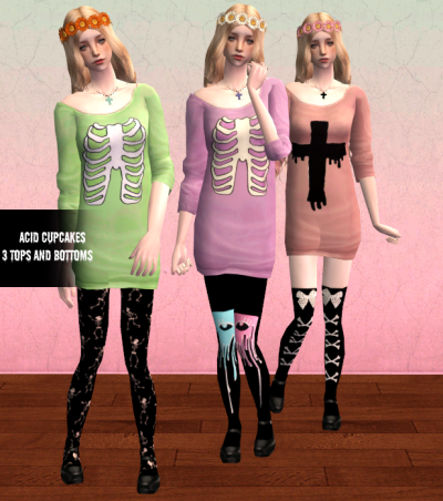 Lemon-Lime-Sims • Download top AND bottoms Download TOPS Download...