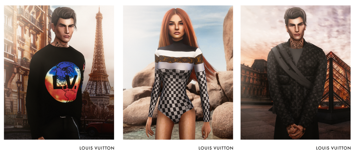 Sierra The Simmer's CC Finds — bergdorfverse: Louis Vuitton