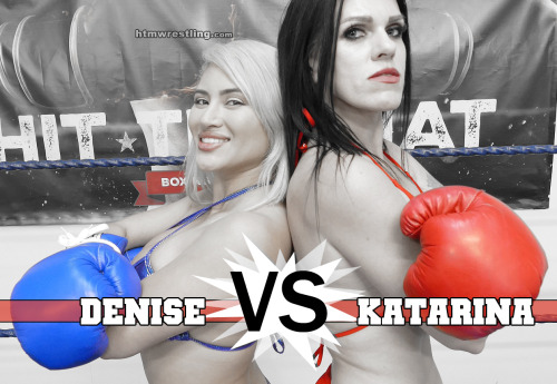 New foxy boxing! Dynamite Denise vs Katarina Noire on http://htmwrestling.com/l/denisekatbox