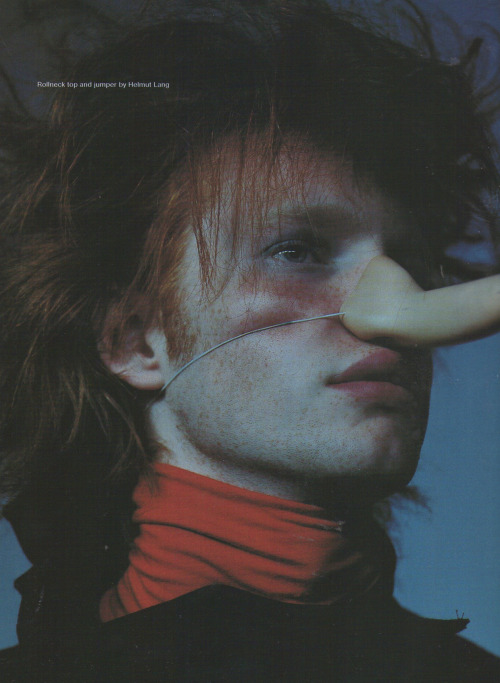 4archive:  Salem’s Lot, photographed by Nathaniel Goldberg for The Face Nov99, styling by Paul Sinclaire