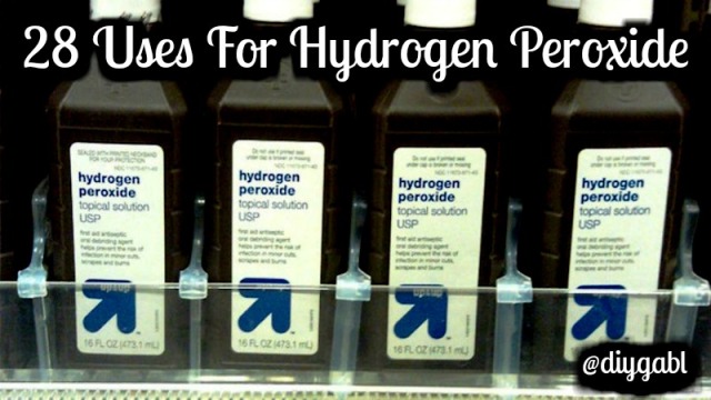 28 Uses For Hydrogen Peroxide - DIY Gardening & Better Living