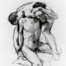 gayartists:Reclining nude (c 1890s), John Singer Sargent 