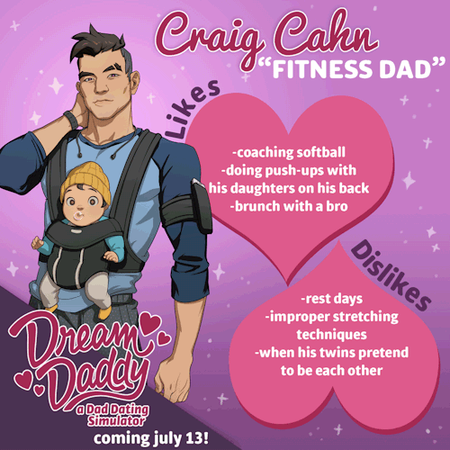 dreamdaddygame:♡ WHO’S YOUR DREAM DADDY? ♡Wishlist Dream Daddy on Steam!