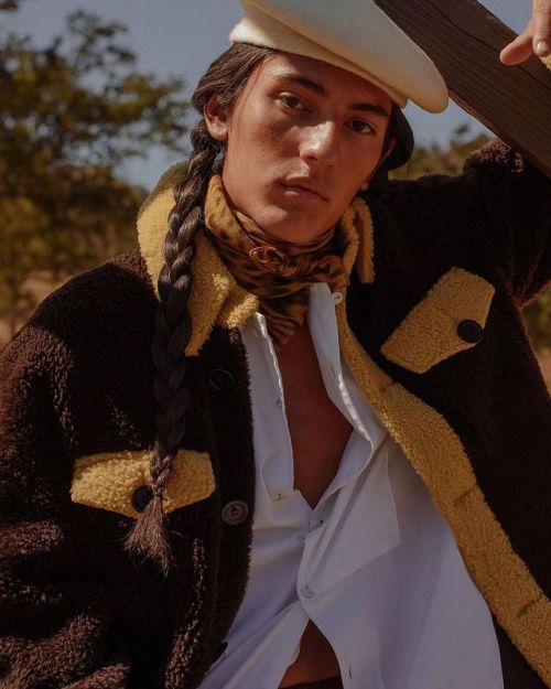 modelsof-color:Cherokee Jack by Enfoque Lumiere for Man About Town UK⁠ Magazine - January 2020