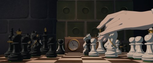 It Seemed To Alek Is Playing Chess.