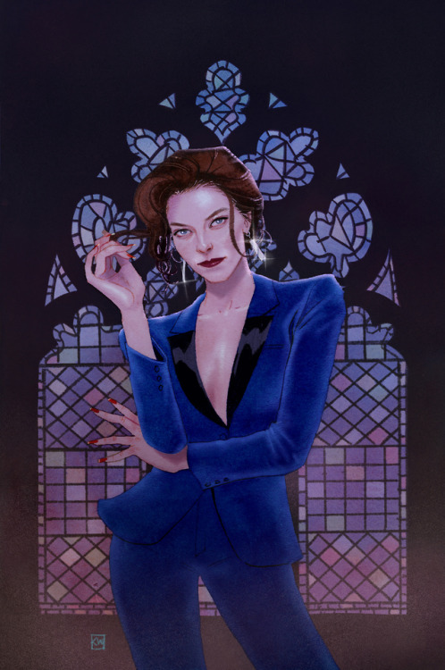 kevinwada:Buffy The Vampire Slayer Issue 9, character Variant for Drusilla!